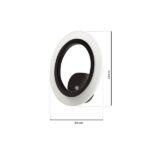 Milagro ML349 COSMO 12W LED стенна лампа