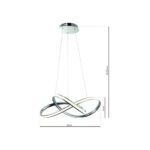 Milagro ML3806 ВИСЯЩА ЛАМПА CAPPIO 36W LED