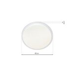 Milagro ML4219 CRUZ 40W LED плафон Ø400мм  димируем + дистанционно управление