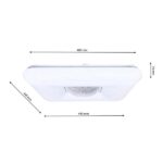 Milagro ML4402 YAX 24W LED димируем плафон + дистанционно управление