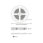 Milagro ML4751 Премиум LED лента 60/m 4000K IP65 5m