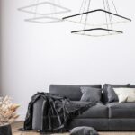 Milagro ML518 ВИСЯЩА LED ЛАМПА NIX ЧЕРНА 50W