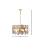 Milagro ML5990 Полилей AUSTIN GOLD 6xE14