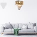 Milagro ML5992 Полилей MADISON GOLD 9xE14