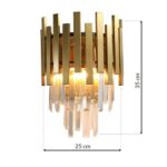 Milagro ML5998 Аплик ASPEN GOLD 2xE14