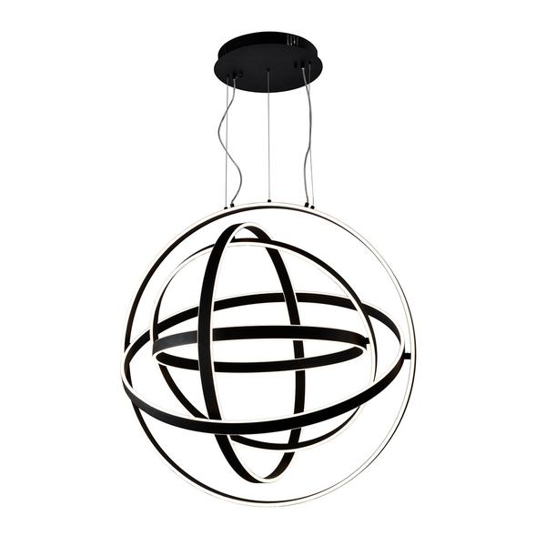 ml6155a.jpg Milagro ML6155 COPERNICUS BLACK 180W LED висяща лампа