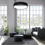 Milagro ML6358 OHIO BLACK 24W LED висяща лампа