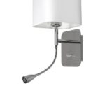 Milagro ML63600 NAPOLI WHITE/CHROME аплик 1xE27 + 1W LED