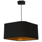 Milagro ML6368 NAPOLI BLACK/GOLD висяща лампа 1xE27