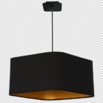 Milagro ML6368 NAPOLI BLACK/GOLD висяща лампа 1xE27