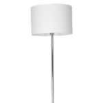 Milagro ML6376 CASINO WHITE/CHROME подова лампа 1xE27