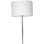 Milagro ML6376 CASINO WHITE/CHROME подова лампа 1xE27