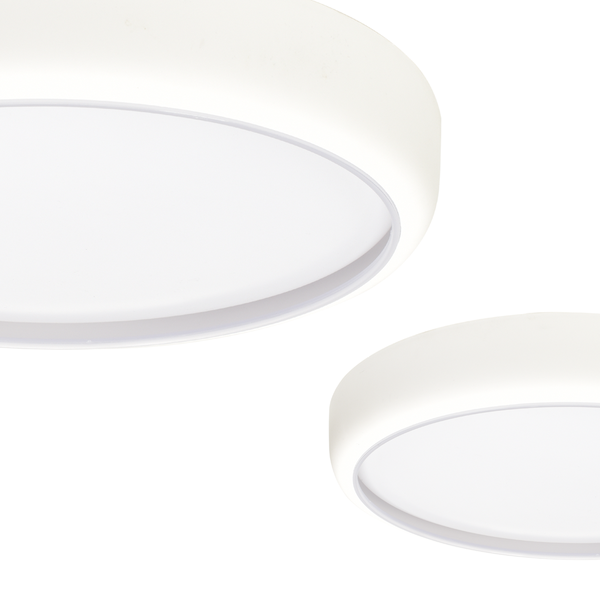 ml6393a.png Milagro ML6393 GEA WHITE 36W LED Плафониера Ø390 мм