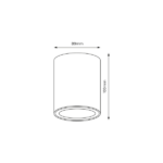 Milagro ML7010 Спот Bima Round White 1xGU10