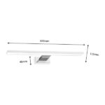 Milagro ML7882 SHINE WHITE/CHROME стенна лампа 60cm 13.8W LED