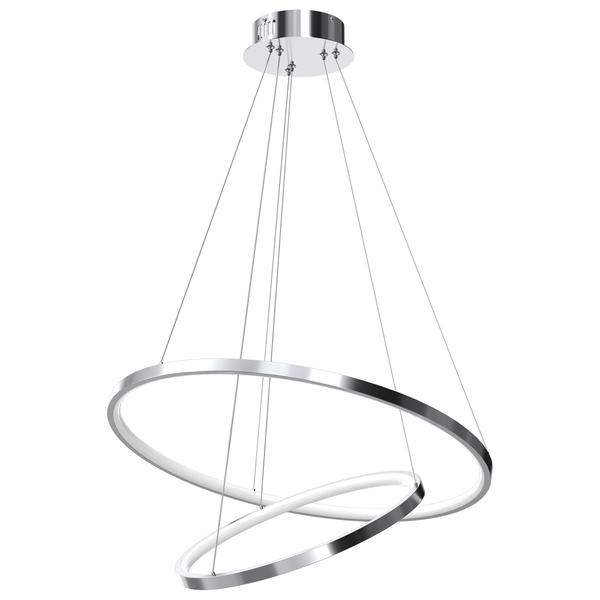 ml7943a.png Milagro ML7943 РОТОНДА ХРОМ 51W LED висяща лампа