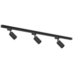 Milagro ML8719 Комплект шина 3xPipe GU10 + водач 1 5 м - черен