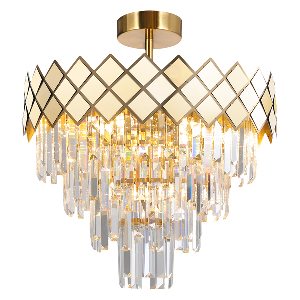 ml8891a.png Milagro ML8891 Кристален Плафон CARISMA GOLD 9xE14