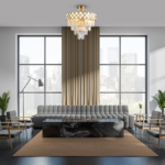 Milagro ML8891 Кристален Плафон CARISMA GOLD 9xE14