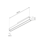Milagro ML8928 МАГНИТНА ПИСТА 14W LED 3000K