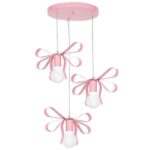 Milagro MLP1040 Висяща лампа EMMA PINK 3xE27