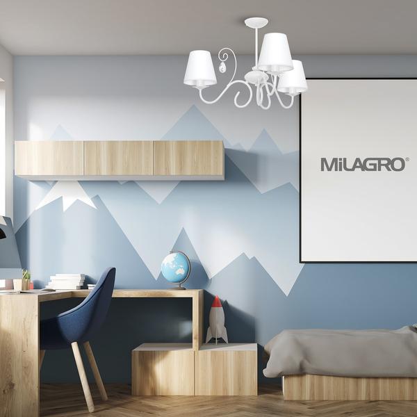 mlp1048a.jpg Milagro MLP1048 Полилей SARA WHITE 3xE14
