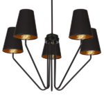 Milagro MLP4913 Полилей VICTORIA BLACK 5xE27