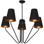Milagro MLP4913 Полилей VICTORIA BLACK 5xE27