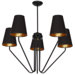 Milagro MLP4913 Полилей VICTORIA BLACK 5xE27