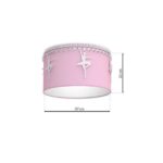 Milagro MLP4975 Плафон BALLETNICA PINK 1xE27