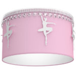 Milagro MLP4975 Плафон BALLETNICA PINK 1xE27