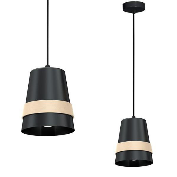 mlp5450a.jpg Milagro MLP5450 Висяща лампа VENEZIA BLACK 1xE27