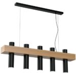 Milagro MLP5511 Висяща лампа WEST BLACK 5xGU10