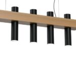 Milagro MLP5511 Висяща лампа WEST BLACK 5xGU10