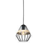 Milagro MLP5524 Висяща лампа CLIFF BLACK 1xE27