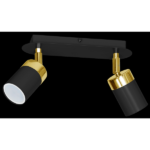 Milagro MLP6124 JOKER BLACK/GOLD Спот 2xGU10