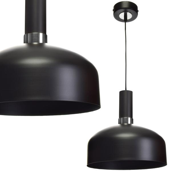 mlp6203a.jpg Milagro MLP6203 MALMO BLACK/CHROME висяща лампа 1xE27