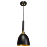 Milagro MLP6221 Висяща лампа CLARK BLACK/GOLD 1xE27