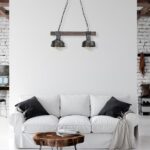 Milagro MLP6242 Висяща лампа FARO BLACK/WOOD 2xE27