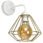 Milagro MLP6265 LUPO WHITE/GOLD аплик 1xE27