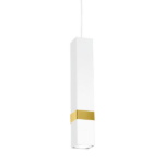 Milagro MLP6275 Висяща лампа VIDAR WHITE/GOLD 1xGU10