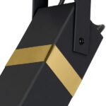 Milagro MLP6277 VIDAR BLACK/GOLD1xGU10 аплик