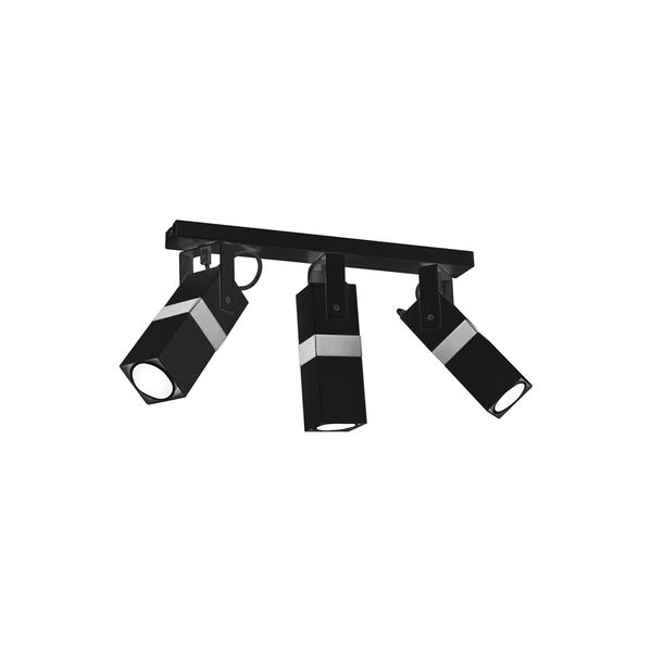 mlp6286a.jpg Milagro MLP6286 Спот VIDAR BLACK/CHROME 3xGU10