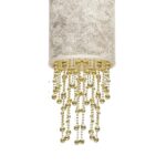 Milagro MLP6444 Висяща лампа ALMERIA WHITE/GOLD 1xE27