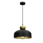 Milagro MLP7244 HARALD GOLD/BLACK Висяща лампа 1xE27