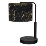Milagro MLP7299 Настолна лампа SENSO Black/Gold 1xE27