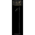Milagro MLP7300 Подова лампа SENSO Black/Gold 1xE27 + 1x mini GU10