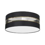 Milagro MLP7339 Плафон ULTIMO BLACK 2xE27 Ø40см
