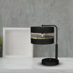 Milagro MLP7343 Нощна лампа ULTIMO BLACK 1xE27