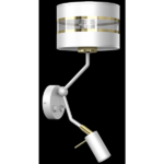 Milagro MLP7346 Аплик ULTIMO WHITE 1xE27 1x mini GU10